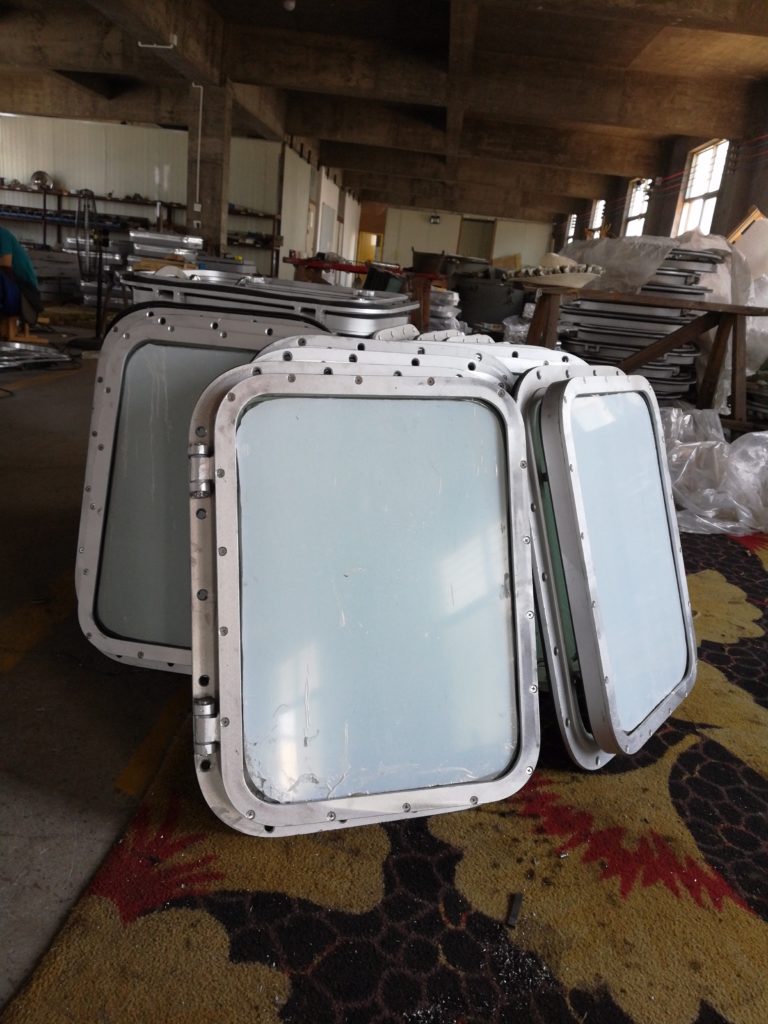 Marine rectangular window Aluminum Ship Window